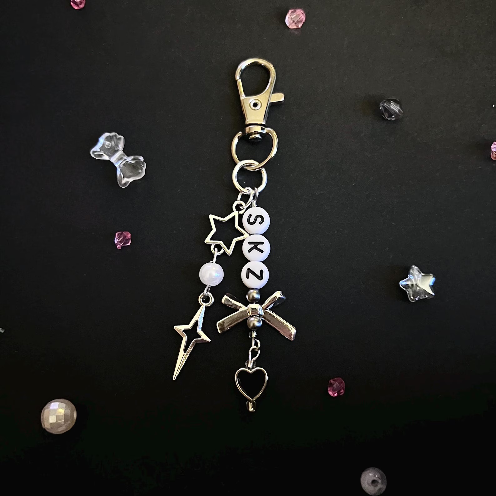 SKZ Stay Kpop Beaded Keychain/ - Phone Accessories Ideas ulasan dan harga