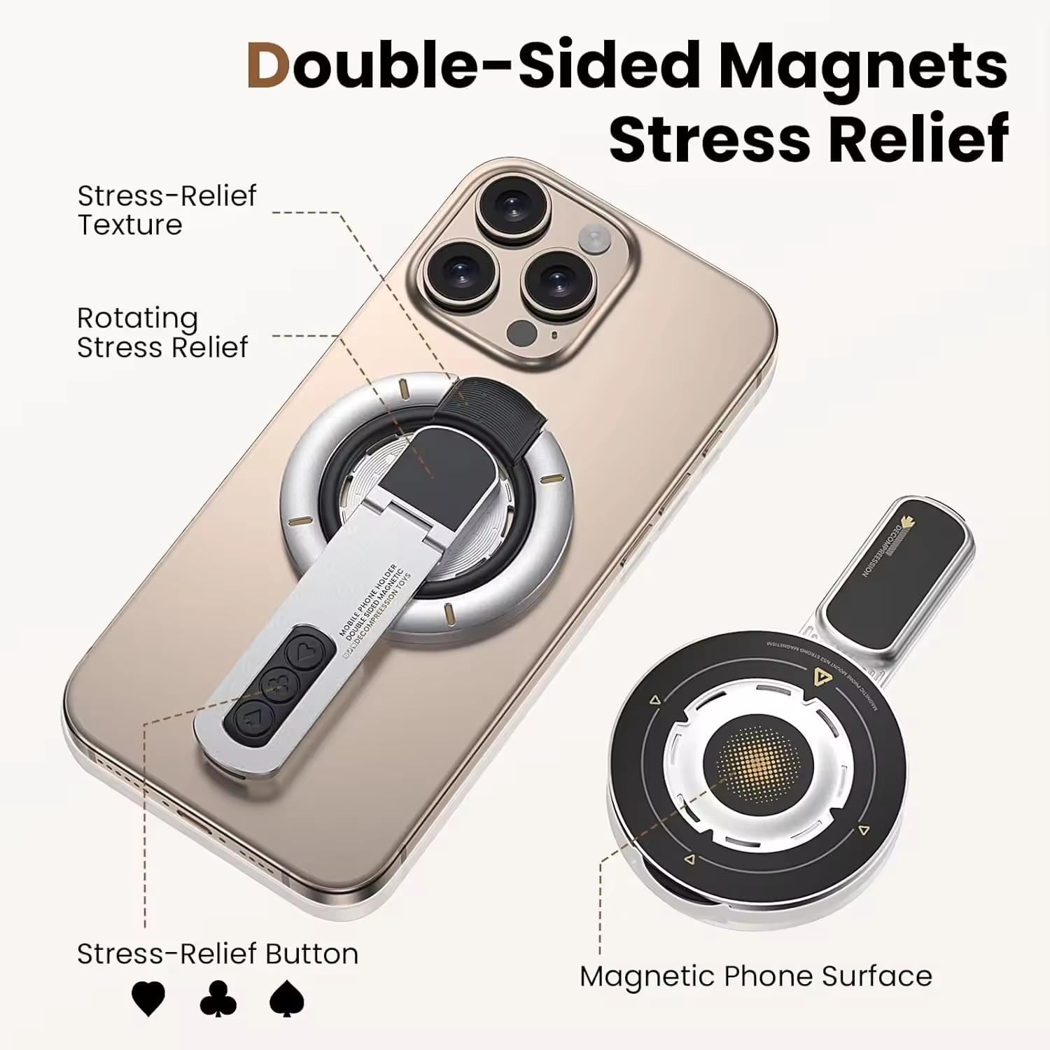 Double Sided Magnetic Finger R - Phone Accessories Men ulasan dan harga