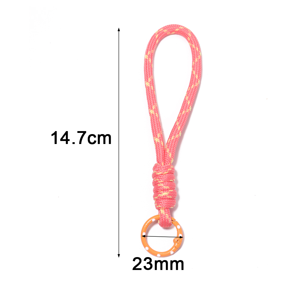 5pcs/lot Colorful Braided Keyc - Phone Accessories Jewelry ulasan dan harga