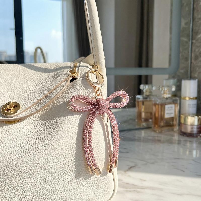 Crystal Butterfly Knot Pendant - Phone Accessories Ideas ulasan dan harga