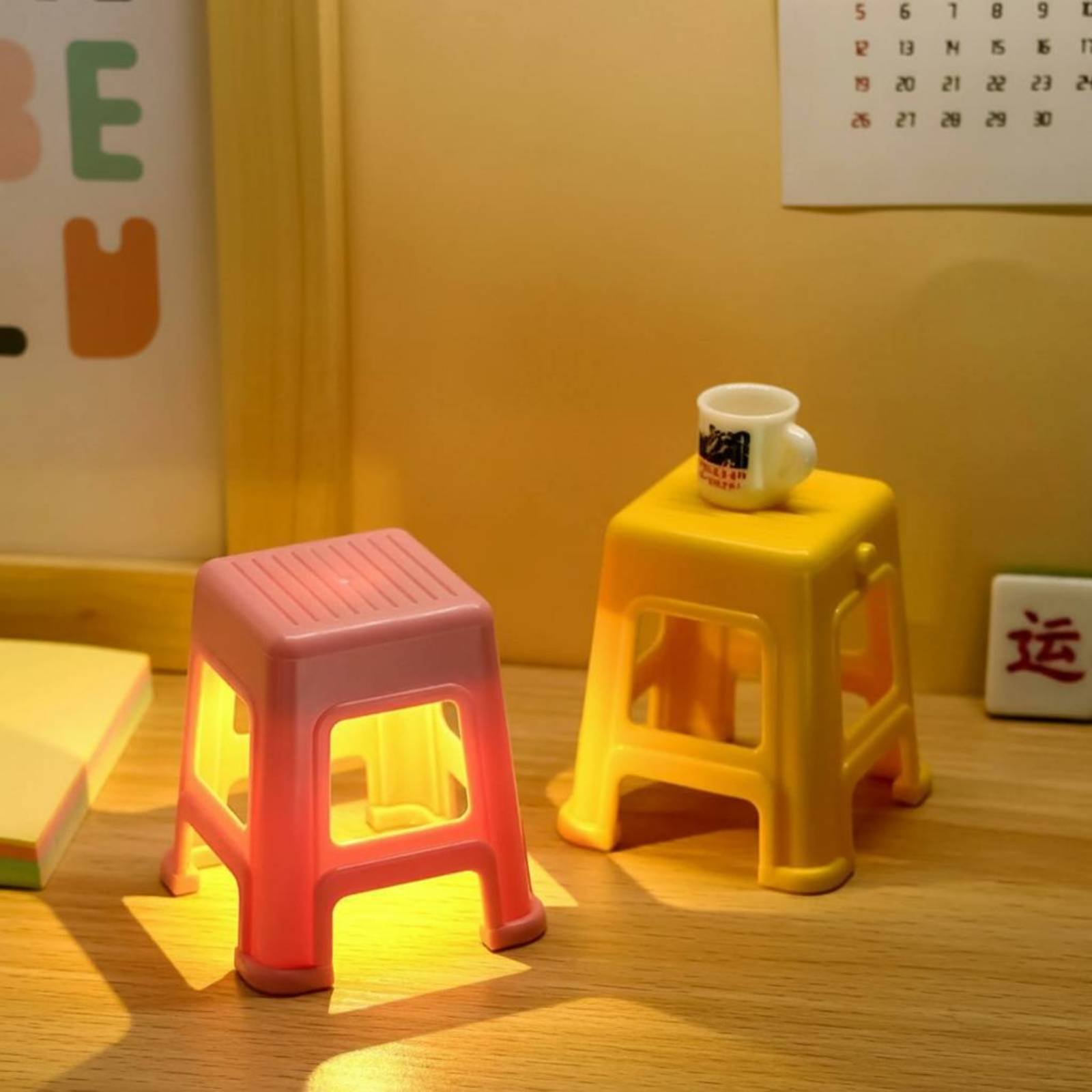 Stool-Shaped Light Vintage Cha - Phone Accessories Ideas ulasan dan harga