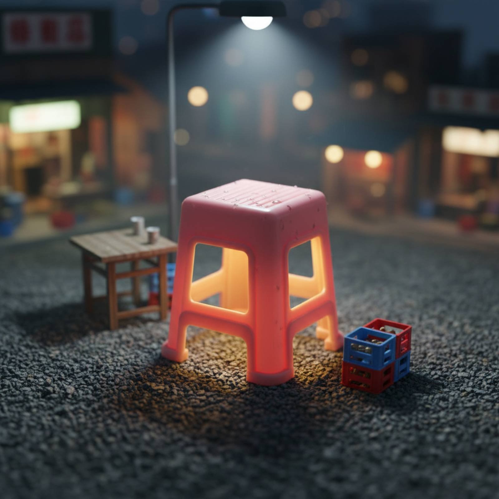 Stool-Shaped Light Vintage Cha - Phone Accessories Ideas ulasan dan harga