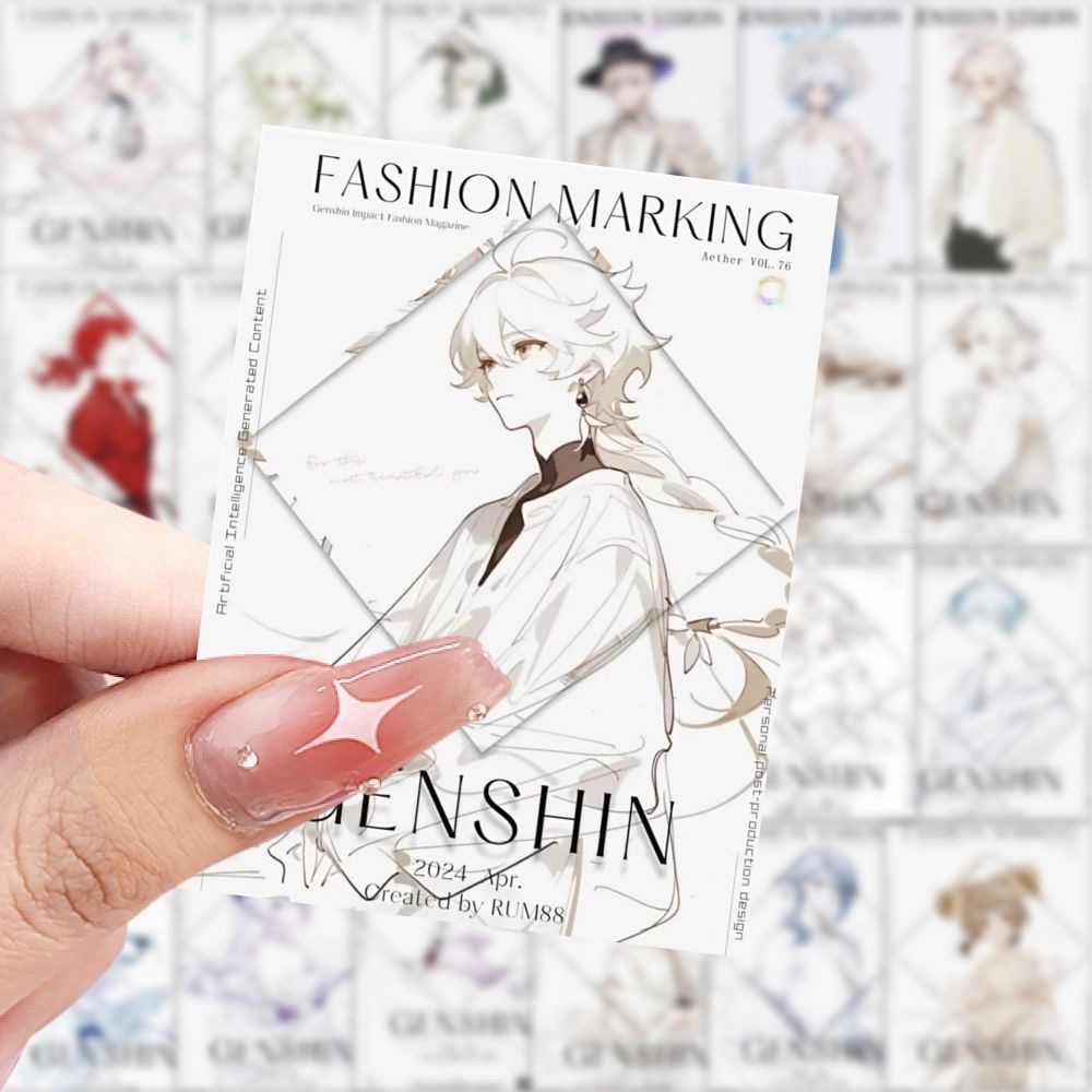 189 Genshin Impact character s - Phone Accessories Poster ulasan dan harga