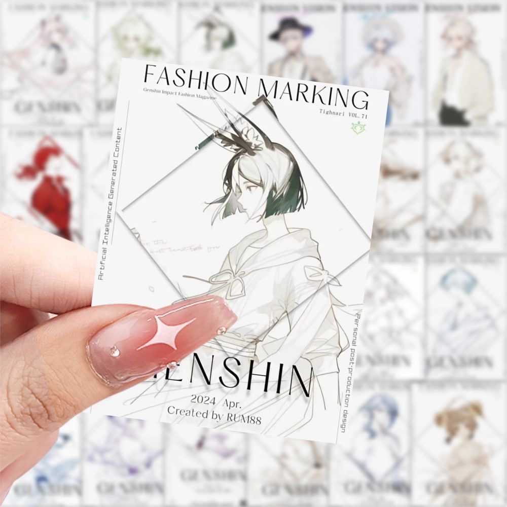 189 Genshin Impact character s - Phone Accessories Poster ulasan dan harga