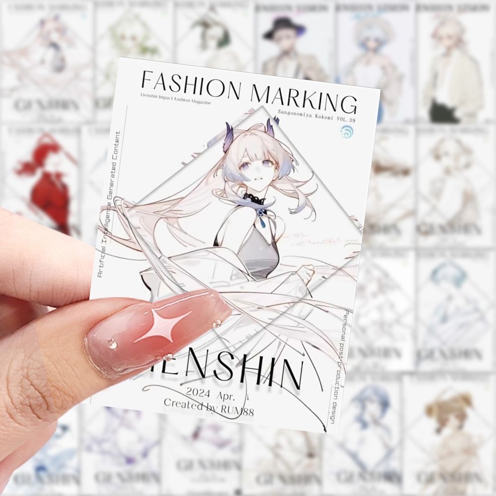 189 Genshin Impact character s - Phone Accessories Poster ulasan dan harga