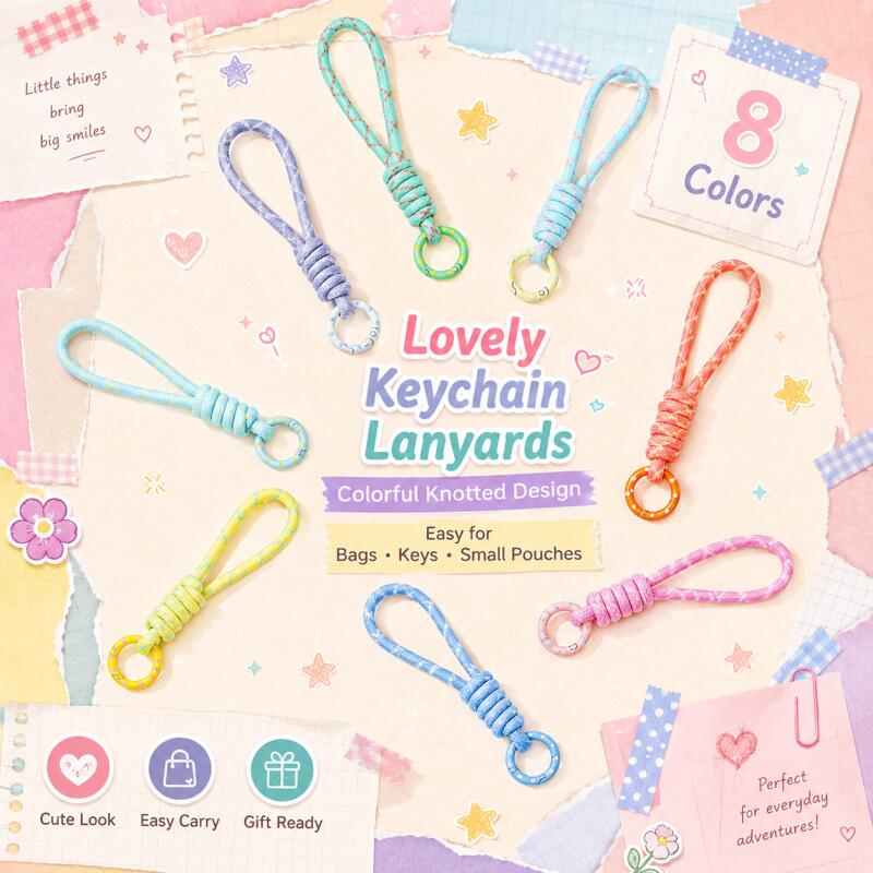 2~5pcs Colorful Braided Keycha - Phone Accessories Men ulasan dan harga