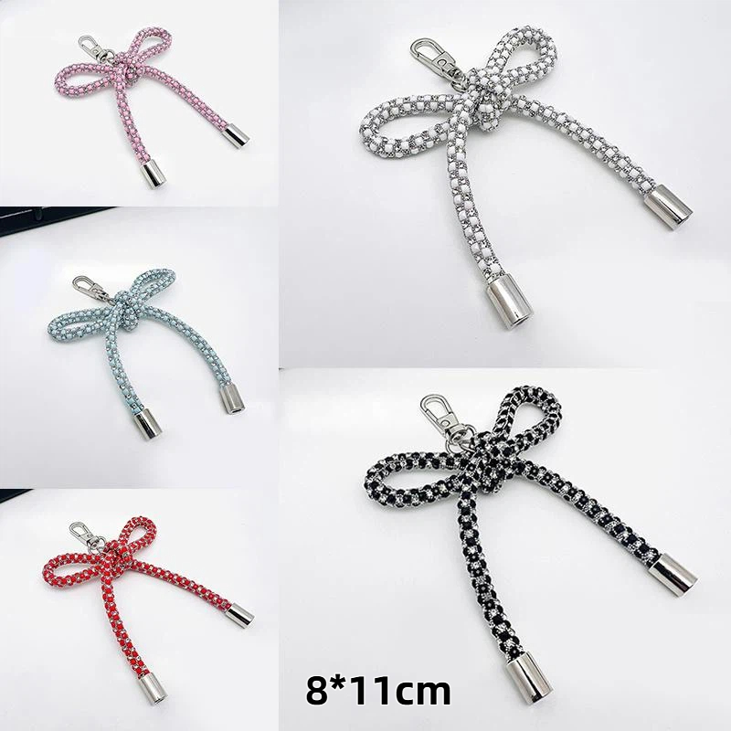 Crystal Butterfly Knot Pendant - Phone Accessories Ideas ulasan dan harga