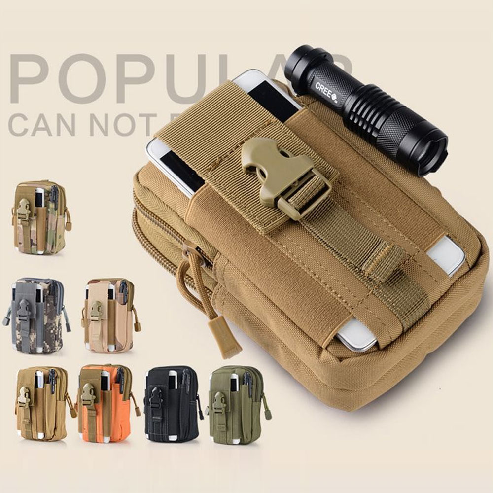 Tactical Small Hanging Bag, Ou - Phone Accessories For Running ulasan dan harga