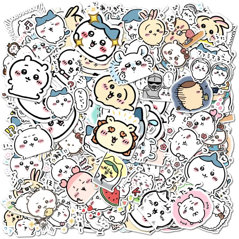 100pcs Cute Chiikawa Stickers  - Phone Accessories For Kids ulasan dan harga