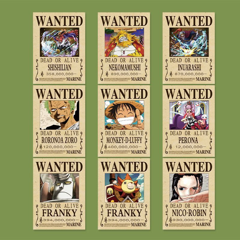 140pcs One Piece Bounty Sticke - Phone Accessories Poster ulasan dan harga