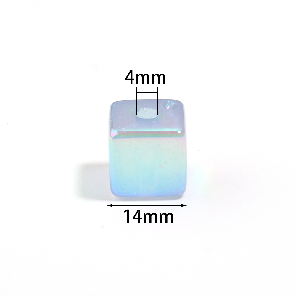 10pcs/lot 14mm Jelly Colored A - Phone Accessories Jewelry ulasan dan harga