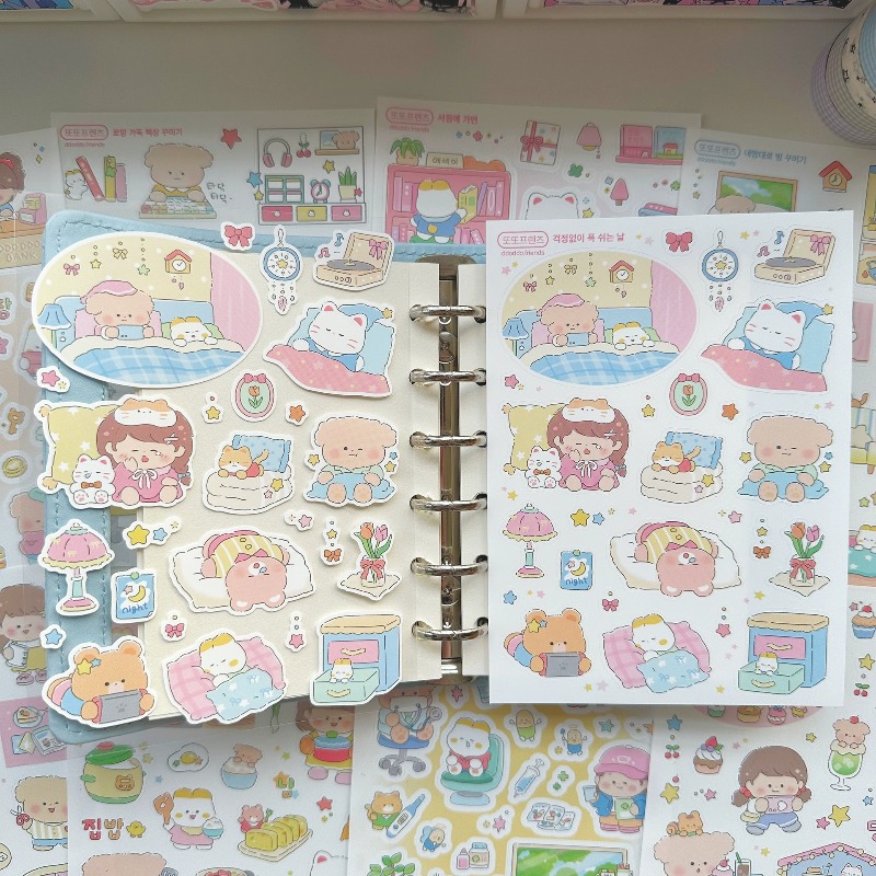 Cute Cartoon Girl & Animals Da - Phone Accessories For Kids ulasan dan harga