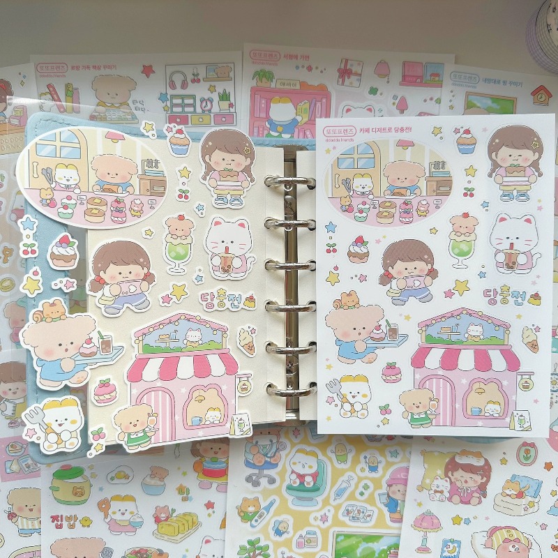 Cute Cartoon Girl & Animals Da - Phone Accessories For Kids ulasan dan harga