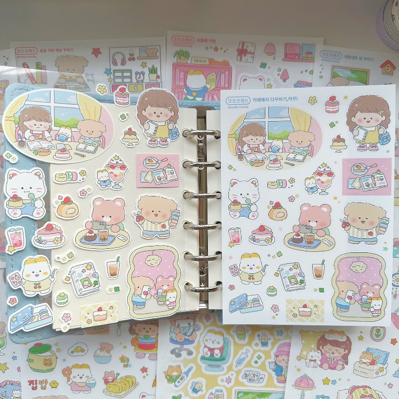 Cute Cartoon Girl & Animals Da - Phone Accessories For Kids ulasan dan harga
