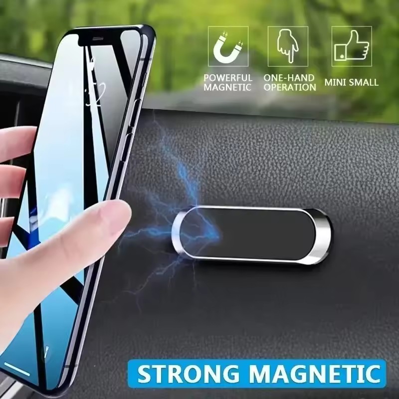 Strip Metal Magnetic Phone Hol - Phone Accessories Japan ulasan dan harga