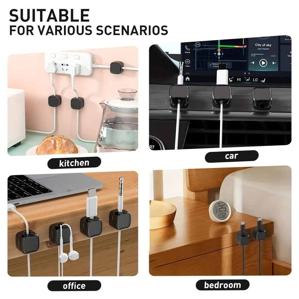 Magnetic Cable Clip Organizer  - Cable Organizer Magnetic ulasan dan harga