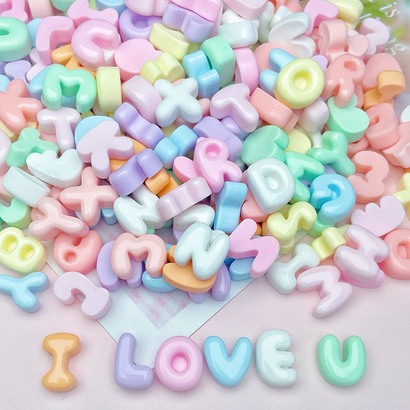 New20Pcs Mini Letters Mixed Re - Phone Accessories Jewelry ulasan dan harga