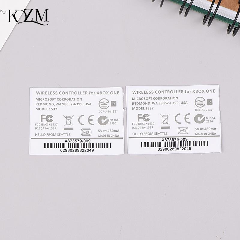 2pcs Black White Lable Seals S - Gaming Controller Phone ulasan dan harga