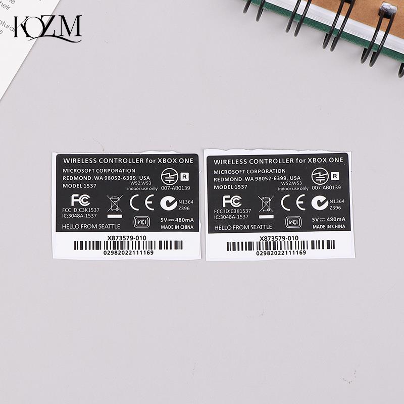 2pcs Black White Lable Seals S - Gaming Controller Phone ulasan dan harga