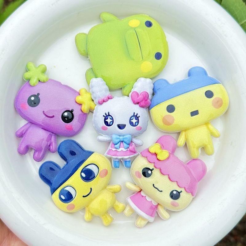 45mm Cartoon Tamagotchi double - Phone Accessories Jewelry ulasan dan harga