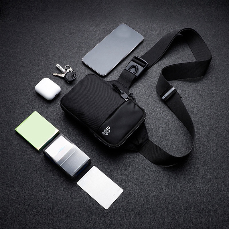 Nylon Waterproof Chest Bag Lar - Phone Accessories For Running ulasan dan harga