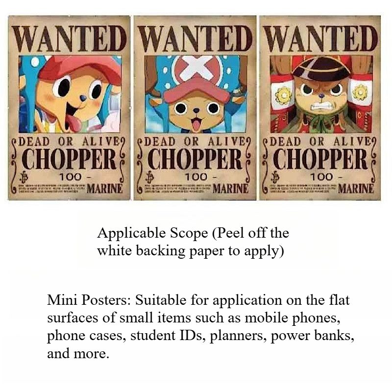 Bandai One Piece Wanted Poster - Phone Accessories Poster ulasan dan harga
