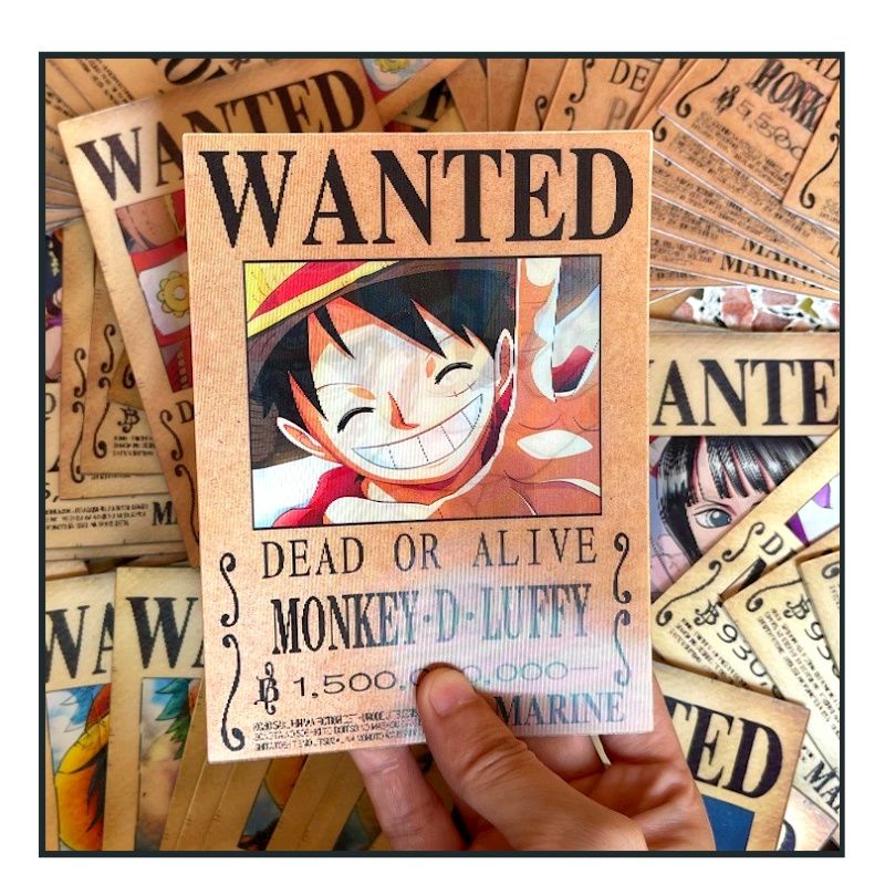 Bandai One Piece Wanted Poster - Phone Accessories Poster ulasan dan harga