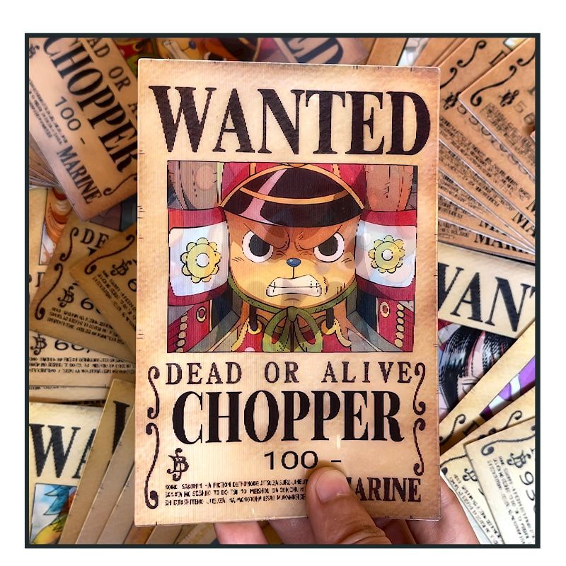 Bandai One Piece Wanted Poster - Phone Accessories Poster ulasan dan harga