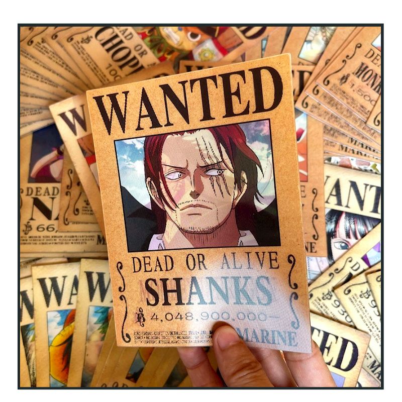 Bandai One Piece Wanted Poster - Phone Accessories Poster ulasan dan harga
