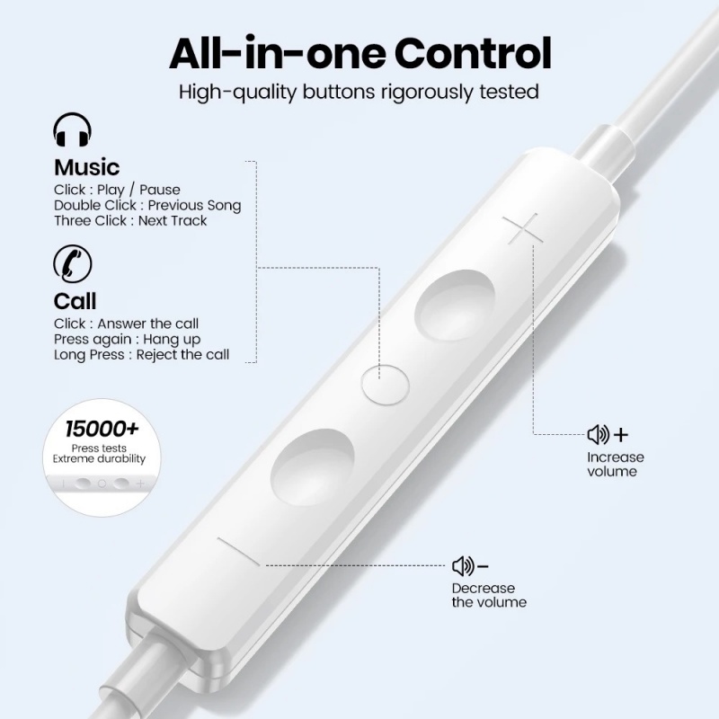 Original Wired Earphones for A - Phone Accessories Nothing ulasan dan harga