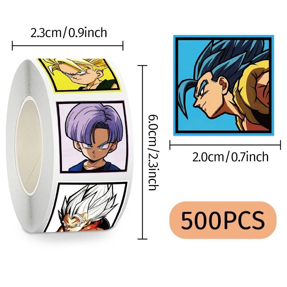 500 PCS Dragon Ball Roll Stick - Phone Accessories Poster ulasan dan harga