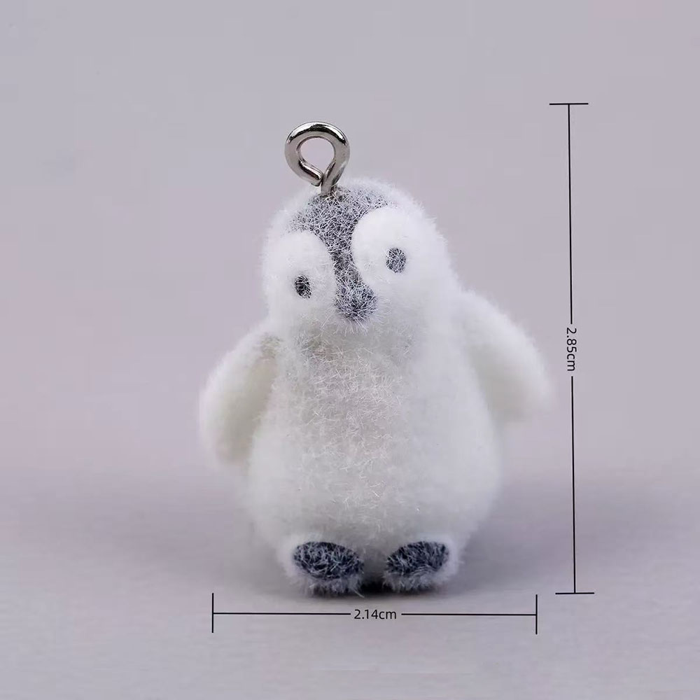 5pcs Flocking Small Penguin Re - Phone Accessories Jewelry ulasan dan harga